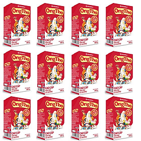 COMBO 12 HỘP SỮA ĐẶC CÓ ĐƯỜNG ÔNG THỌ ĐỎ - HỘP GIẤY 380G