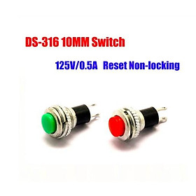 Mua NÚT NHẤN DS 316 nhút nhấn nhả ( ĐƯỜNG KÍNH 10MM)