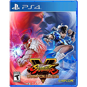 Đĩa Game PS4 Street Fighter Champion - Hàng Nhập Khẩu