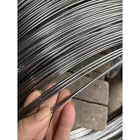 Dây thép 0.5li ,1li,1,5li,2li,3li  inox 304 không rỉ - Loại mềm dẻo ,sáng bóng ,uốn được
