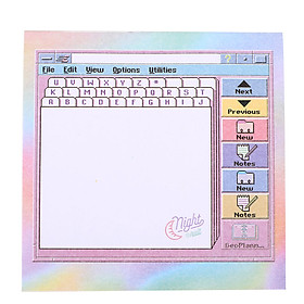 Memo Pad Notes Lovely Computer Paper Supplies Gift