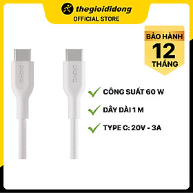 Mua Cáp Type C - Type C 1m Playa PM2004 - Hàng chính hãng