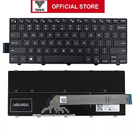 Bàn Phím Tương Thích Cho Laptop Dell Inspiron 14 3443 - Hàng Nhập Khẩu New Seal TEEMO PC KEY1285