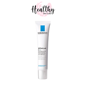 Kem Dưỡng Giúp Cải Thiện Bề Mặt Da, Giảm Mụn Đầu Đen và Giảm Bóng Nhờn La Roche Posay Effaclar K+ 40ml