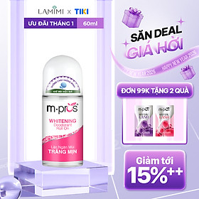 Lăn Khử Mùi – Trắng Mịn – Dịu Dàng M.pros 60ml
