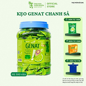 Kẹo ngậm Genat Chanh Sả