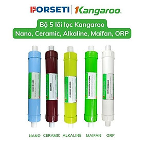 Trọn bộ 9 lõi lọc nước Kangaroo Hàng chính hãng dùng cho máy lọc nước Kangaroo KG109A KV