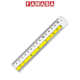 Thước Kẻ Kim Loại 15 cm - ShiF ZY3015 - Màu Vàng