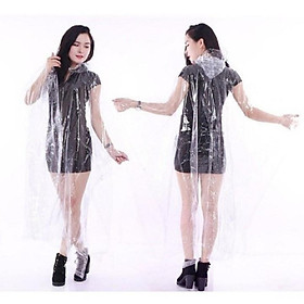 Mua ÁO MƯA TRONG SUỐT 1 ĐẦU VÀ 2 ĐẦU