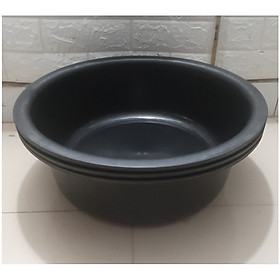 Mua 3 Chậu/Xô 5T4 Anh Quân  Đựng Nước  Đựng Đồ  Máng Ăn  Chậu Rửa Bát  Chậu Giặt  Kích Thước 44x44x15Cm - Màu Đen