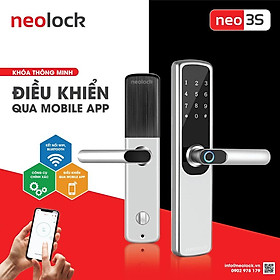 Khóa cửa thông minh neolock - neo3S dành cho cửa gỗ, cửa thép chống cháy, cửa nhựa