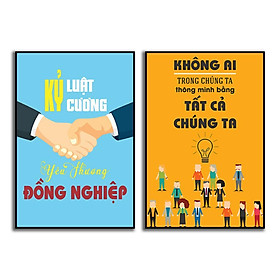Mua Tranh chữ trang trí văn phòng  tranh động lực  tranh treo tường tạo cảm hứng làm việc