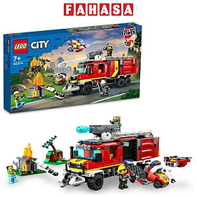 Đồ Chơi Lắp Ráp Xe Cứu Hỏa Chuyên Dụng - Fire Command Truck - Lego City 60374 (502 Mảnh Ghép)