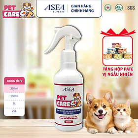 Xịt Khử Mùi, Diệt Khuẩn An Toàn Cho Thú Cưng ASFA Pet Care 250ml