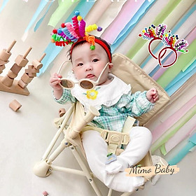 Bờm cài sinh nhật hình Pháo Bông đáng yêu cho bé Mimo Baby BD34