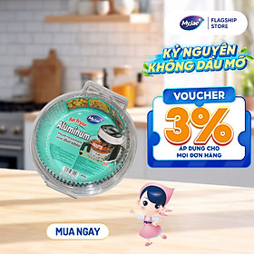 Giấy bạc lót nồi chiên không dầu MyJae (Dạng tròn)