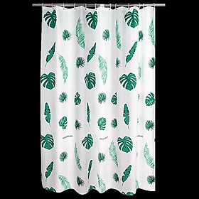 Mua Rèm Phòng Tắm Vải Polyester Không Thấm Nước  Họa Tiết Lá Chuối