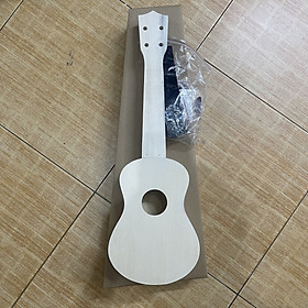 Mua Đàn Ukulele Soprano size 21 Gỗ Mộc Không Sơn Màu