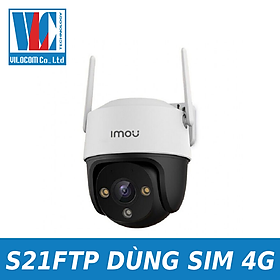 Camera wifi dùng sim 4g imou s21ftp 2 megapixel - hàng chính hãng