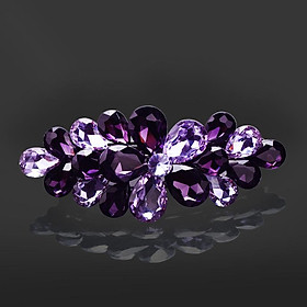 Kẹp tóc đính đá hoa 5 cánh