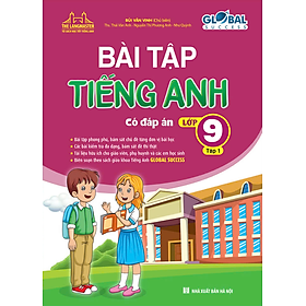 Sách GLOBAL SUCCESS - Bài Tập Tiếng Anh Lớp 9 Tập 1 (Có Đáp Án)