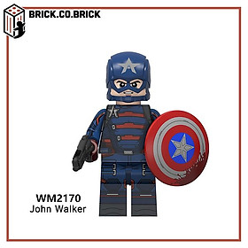 Mô Hình Siêu Anh Hùng minifig The Falcon Đồ Chơi Super Hero MCU Winter Soldier Karl Zemo John Walker WM6117 - WM2170