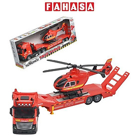 Đồ Chơi Mô Hình Xe Vận Chuyển Trực Thăng - Winka DK81470