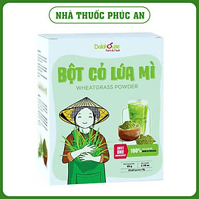 Bột cỏ lúa mì hữu cơ Dalahouse - 100% nguyên chất, không phụ gia, không chất bảo quản