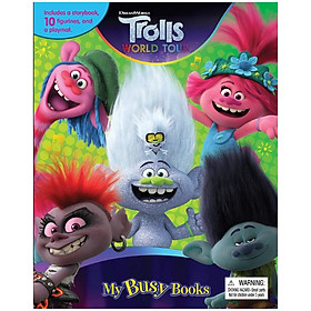 [Download Sách] Dreamworks Trolls World Tour My Busy Books