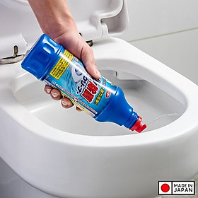 Chai tẩy rửa bồn cầu/ Toilet đậm đặc siêu sạch, không mùi Mitsuei 500ml hàng Made in Japan