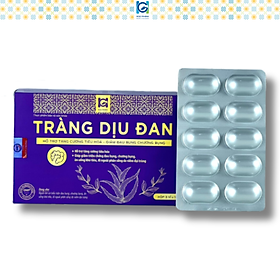 Viên uống giảm triệu chứng đau bụng, chướng bụng, khó tiêu TRÀNG DỊU ĐAN (Hộp 3 vỉ x 10 viên)