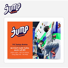 Jump Arena - Vé Jump Arena 60’ Cuối Tuần, Ngày Lễ Tết (áp dụng tại JA Him Lam, JA Tăng Bạt Hổ)