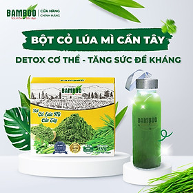 Bột cỏ lúa mì cần tây Bamboo hỗ trợ giảm cân hiệu quả, tăng cường sức khỏe