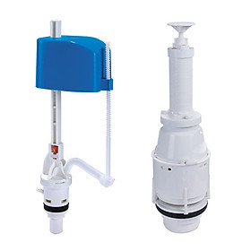 Mua Bộ xả bồn cầu 1 nhấn siêu nhẹ 2 khối cấp piston HKC-BX46