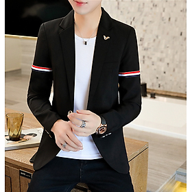 Áo Vest Nam Cao Cấp Màu Đen 3 Sọc