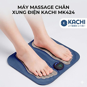 Thảm Massage Chân Xung Điện Kachi MK424 Pin Sạc - Giảm Đau Mỏi, Cải Thiện Tuần Hoàn Máu - hàng chính hãng