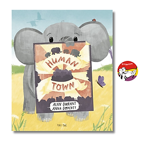 Sách - Human Town by Alan Durant - Children Picture Story book in English UK - Sách Ngoại Văn