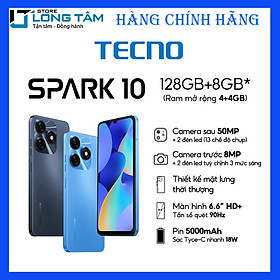 Mua Điện thoại di động Tecno Spark 10 (4G+4G/128G) - Hàng chính hãng
