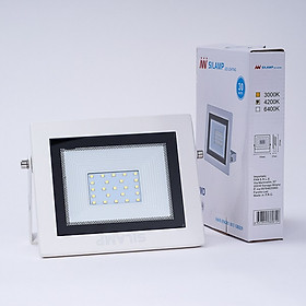 Đèn Pha Led 30W IP65 | Silamp - TRẮNG