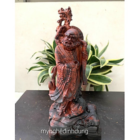 Mua Tượng đạt ma sư tổ bằng gỗ trắc đỏ đen kt cao 20cm