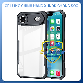 Ốp Lưng XUNDD Dành Cho iPhone Air, iPhone 17, iPhone 17 Pro, iPhone 17 Pro Max Chống Sốc, TPU + Acrylic Trong Suốt, Bảo Vệ Camera - Hàng chính hãng - iPhone Air