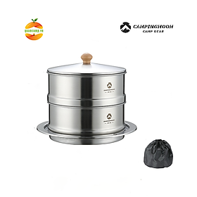 Mua Nồi / Xửng hấp 2 tầng cỡ lớn Campingmoon S363-2S