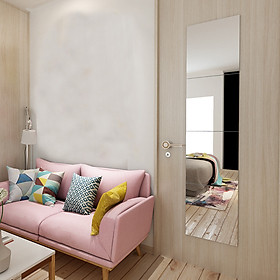 Mua Gương Dán Tường Thủy Tinh Độ Trong Suốt Cao Hình Ảnh Sắc Nét Không Móp Méo