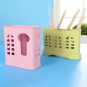 Ống đũa nhựa đẹp 2 ngăn và 3 ngăn chất liệu nhựa đẹp dính hít siêu chắc