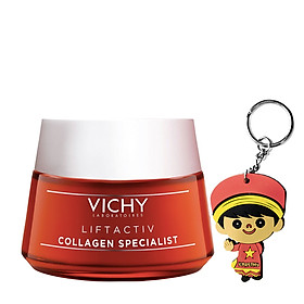 Kem dưỡng collagen Vichy LiftActiv Collagen (50mL | tặng móc khoá)