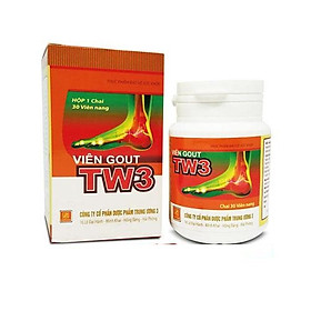 VIÊN GOUT TW3 Giải pháp toàn diện cho người bị Gout