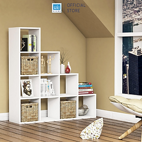 Mua Tủ Sách Gỗ Bậc Thang Lớn Cho Phòng Khách  Phòng Làm Việc Thương Hiệu SIB Decor KSG20