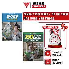 Combo 2 Sách Word Và 150 Thủ Thuật Ứng Dụng Văn Phòng Từ Cơ Bản Đến Nâng Cao