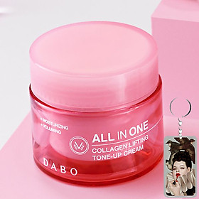 Hình ảnh Kem nâng cơ chống lão hóa Dabo Collagen Lifting Tone Up Cream Hàn Quốc 50ml tặng móc khóa