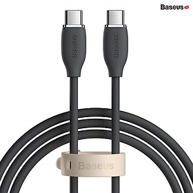 Mua Cáp Sạc Nhanh Type-C to Type-C 100W Baseus Jelly Liquid Silica Gel Fast Charging Data Cable ( hàng chính hãng )